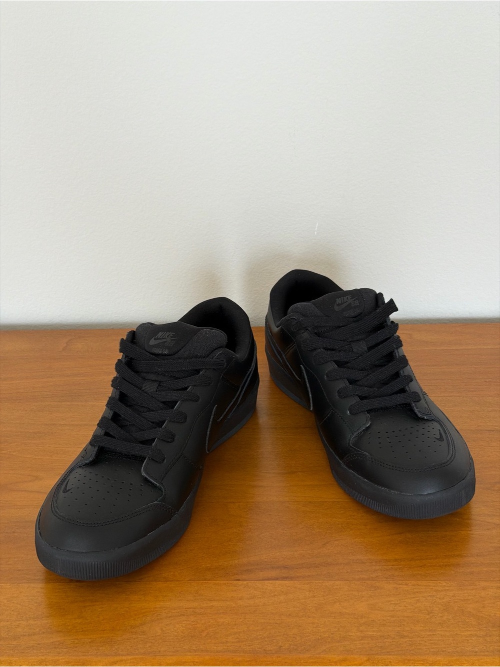 Nike Force 58 SB Men’s Black Skate Shoes Sneakers - 10